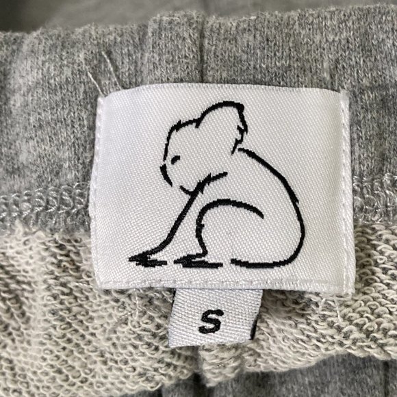 Kuwalla Tee Womens Size S 100% Cotton French Terry Sweatshorts Gray Pull On Cozy - Picture 8 of 10